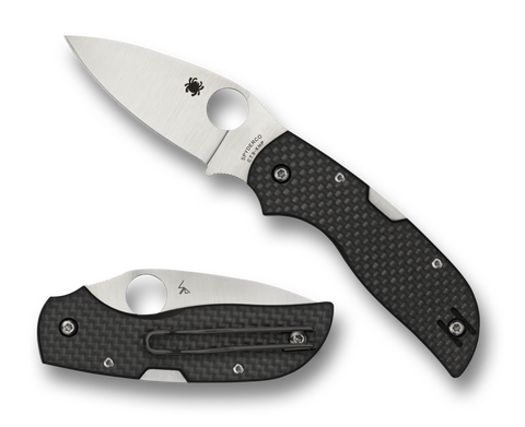 Spyderco Chaparral Carbon Fiber Folding Pocket Knife C152CFP